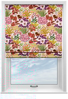 Kerala, Flamenco - Motorised Roman Blind